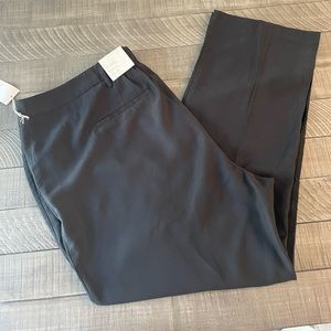 NWT black dress pants. Size 24R